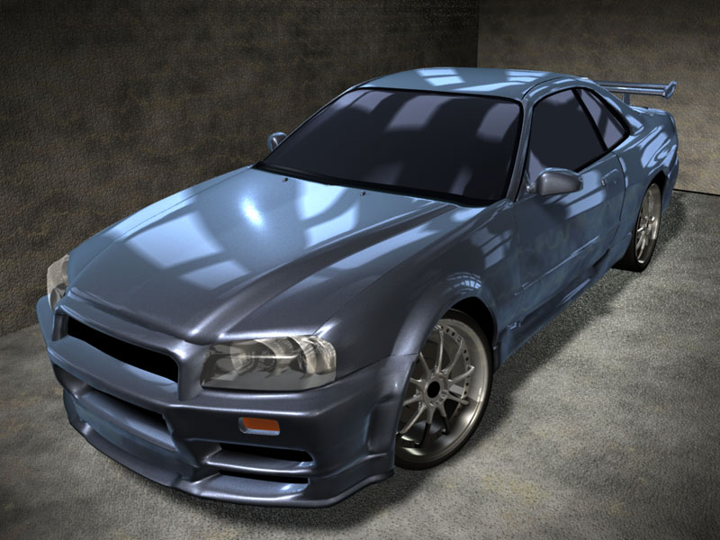 Nissan Skyline GT-R (NURBS)